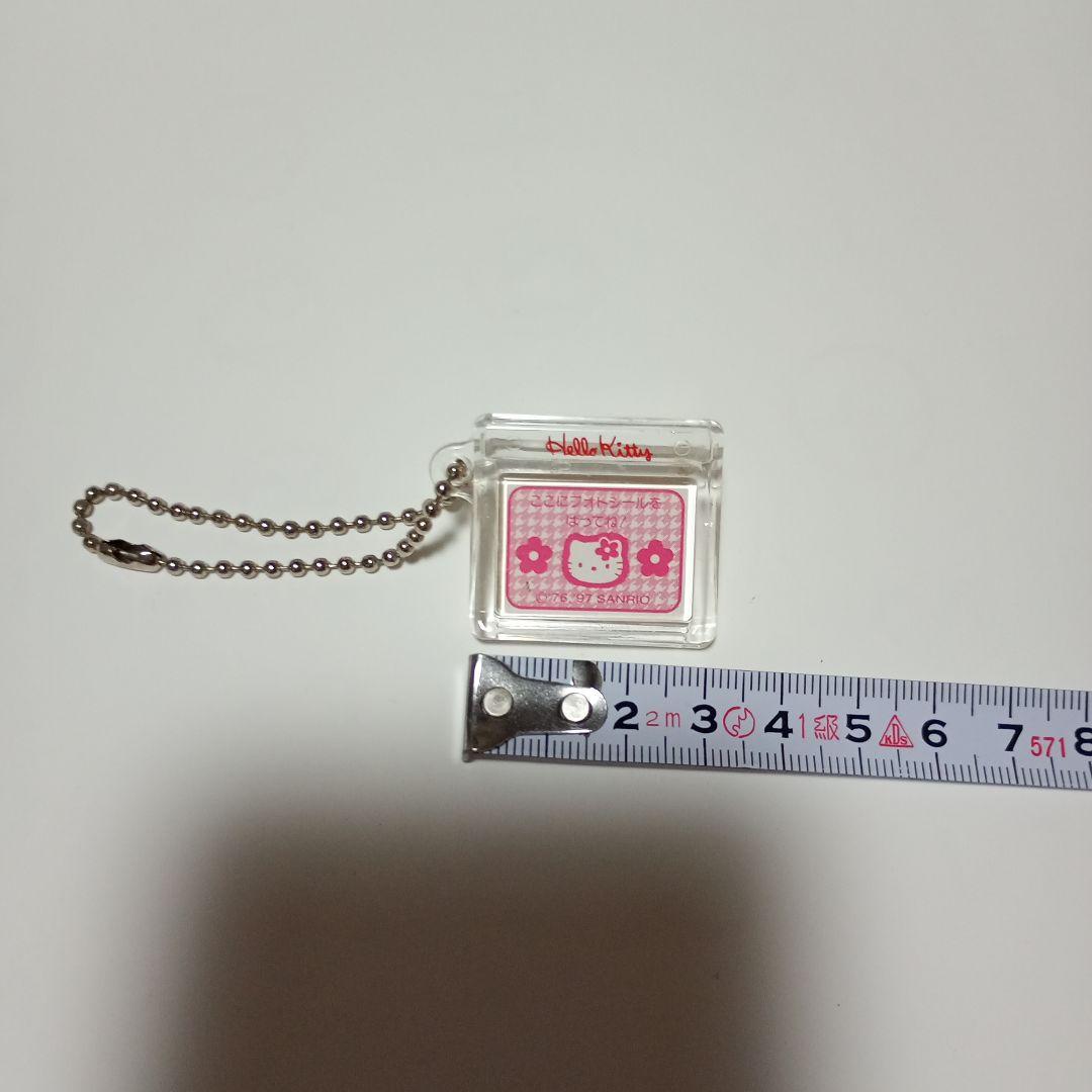 激レア　入手困難ハローキティ プリクラ入れ クリップボールチェーン付き