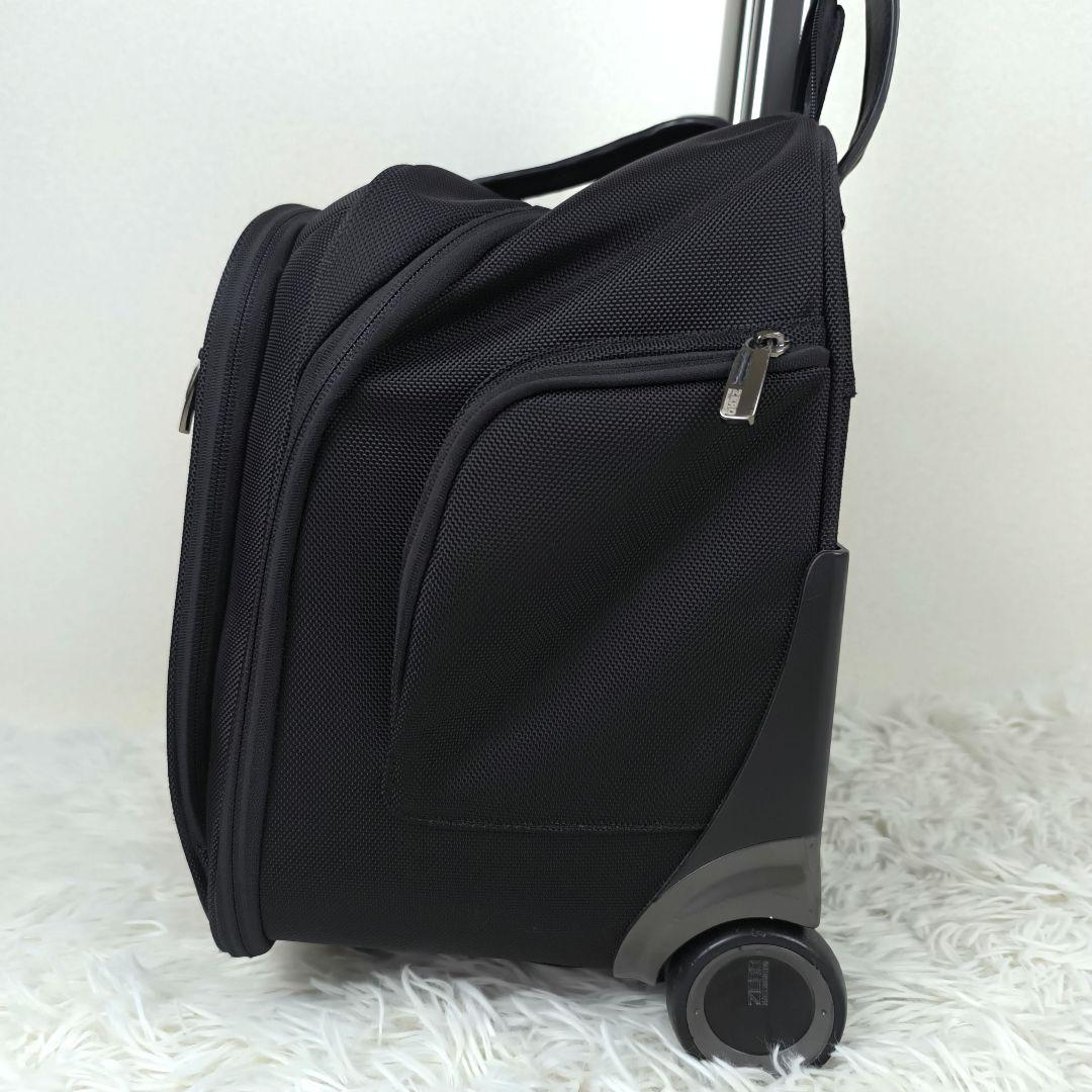 ✨美品✨ ゼロハリバートン ビジネスキャリー ナイロン 2室 2輪 大容量 黒
