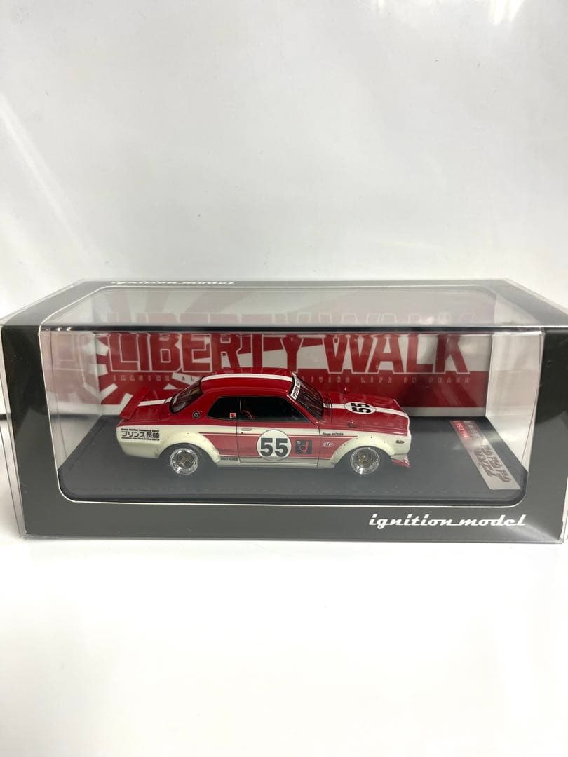 イグニッションモデル　LB 限定　アゴスカ　付属品手紙付　スカイライン　ハコスカ