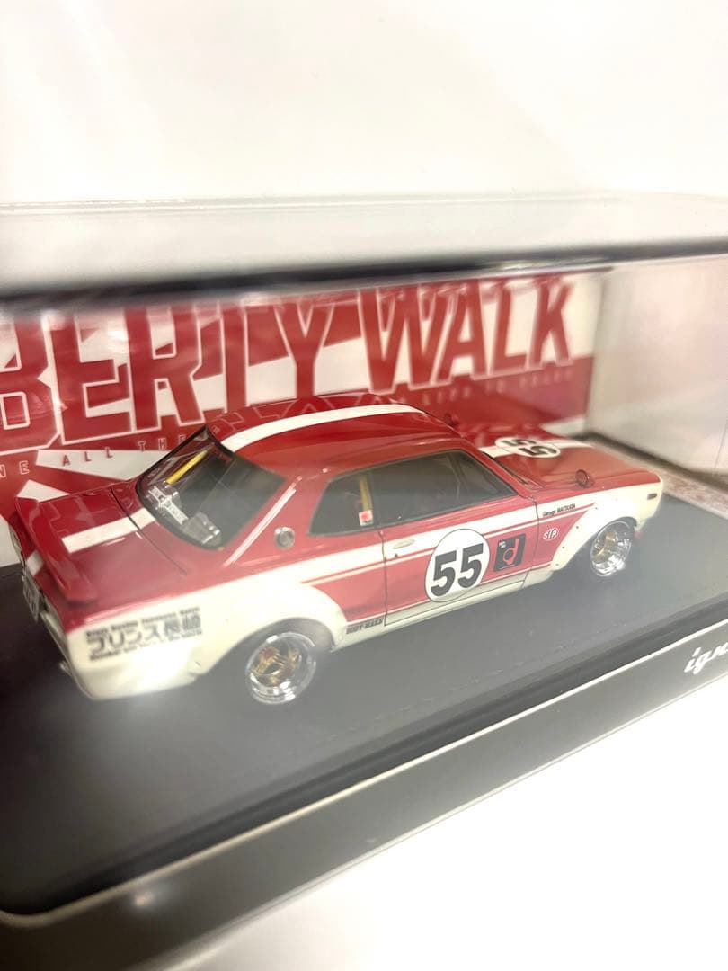 イグニッションモデル　LB 限定　アゴスカ　付属品手紙付　スカイライン　ハコスカ