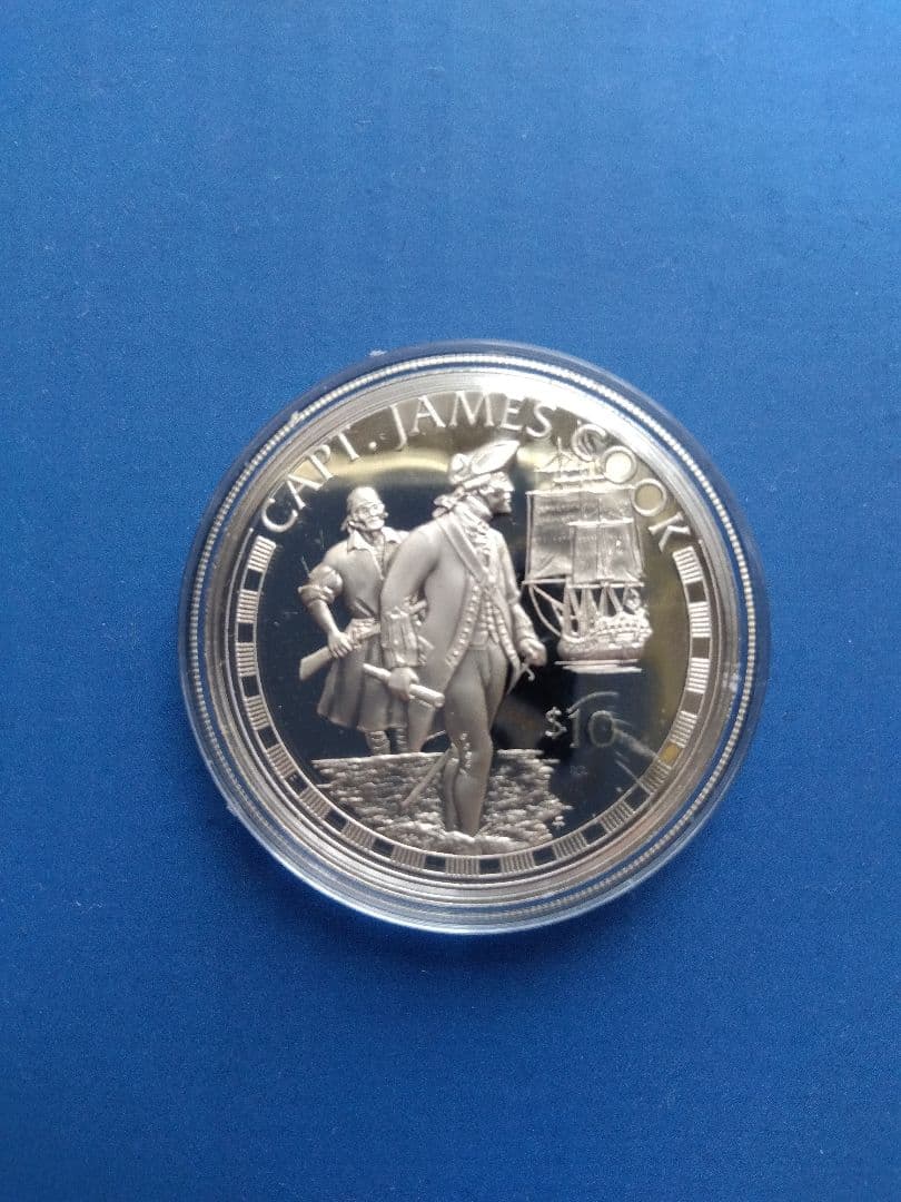 1994年 クック諸島プルーフ 記念１０ドル硬貨 エリザベス2世