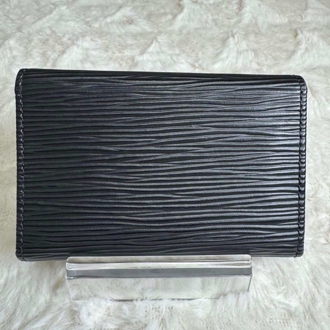 極美品 ルイヴィトン エピ ミュルティクレ6 キーケース ブラック レザー