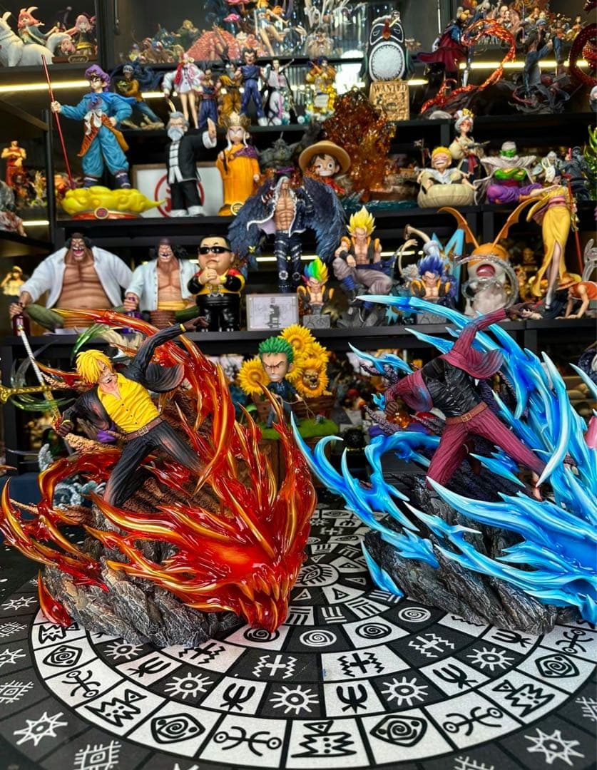 ONE PIECE ワンピース 魔神風脚 サンジ フィギュア ガレージキット