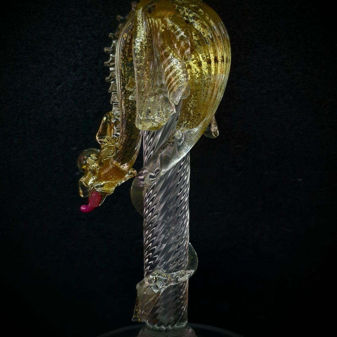 MURANO La Fenice ムラノ ラ フェニーチェ 双頭 ドラゴングラス
