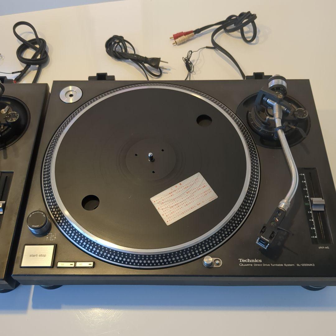 【最終大幅値下げ】Technics SL-1200MK3ターンテーブル2台set