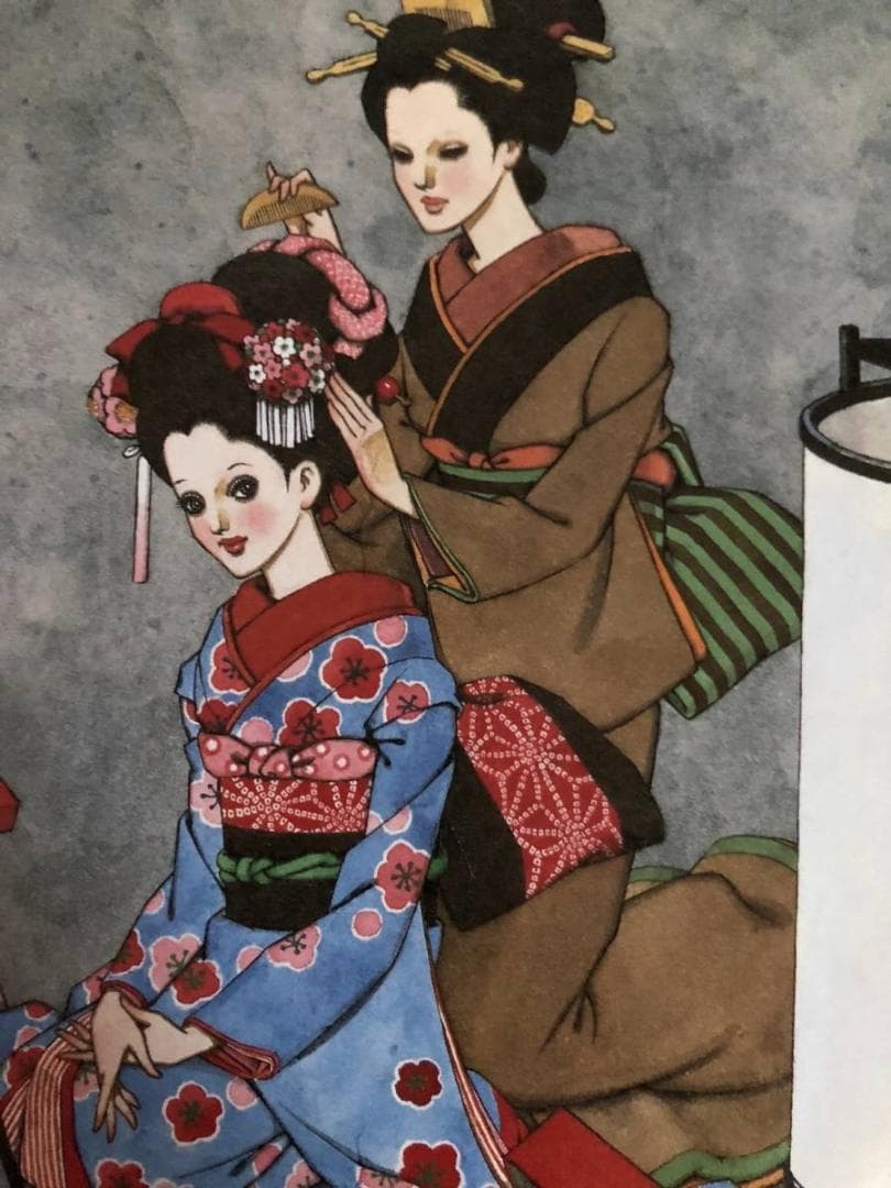 昭和レトロ、中原淳一、【ゆいわた 女の部屋５号】、年代物・希少画集画