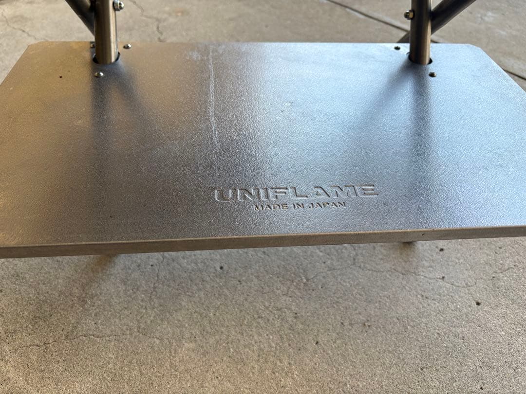 UNIFLAME ユニフレーム　焚き火テーブル　カスタム仕様