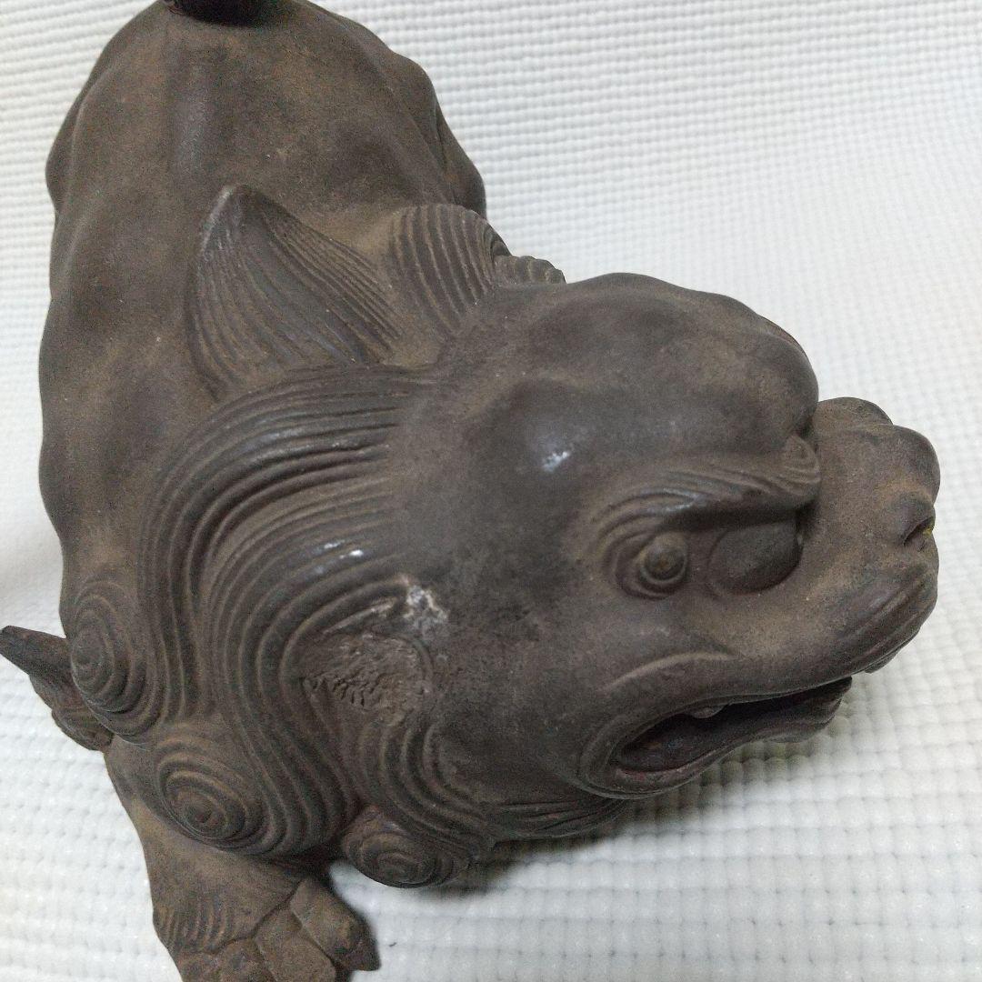 威風堂々〈木村長十郎友敬 作／獅子〉備前焼