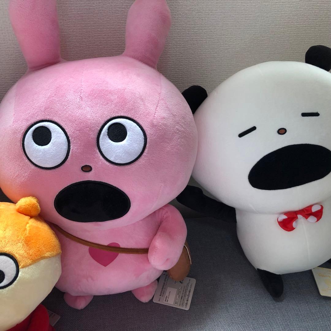 にしむらゆうじ　ぬいぐるみ　まとめ売り　こねずみ　ラブラビット　ごきげんぱんだ