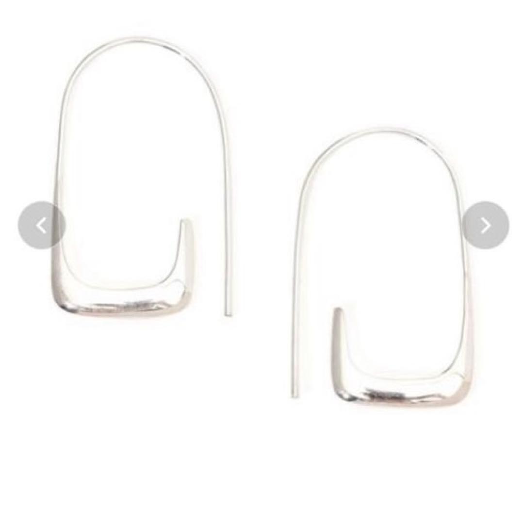 BAR JEWELLERY ピアス　シルバー925 ミニシルバーフックピアス