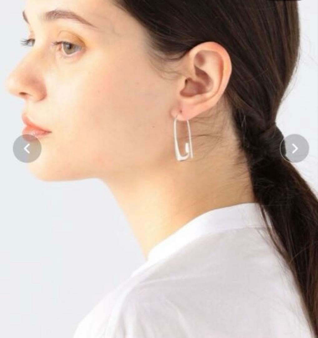 BAR JEWELLERY ピアス　シルバー925 ミニシルバーフックピアス