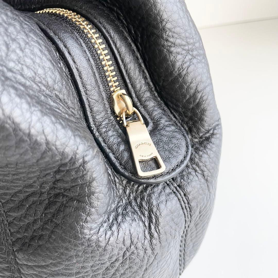 コーチ COACH トートバッグ レクシー レザー ブラック ほぼ新品