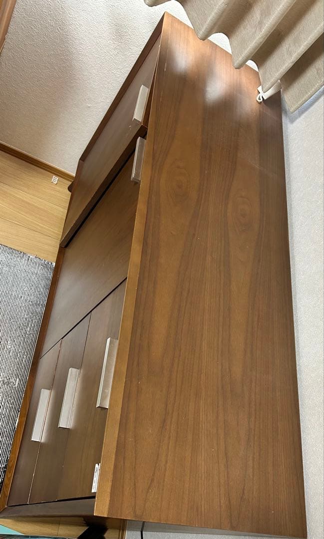 ニトリ ブラウンキャビネット フィルン