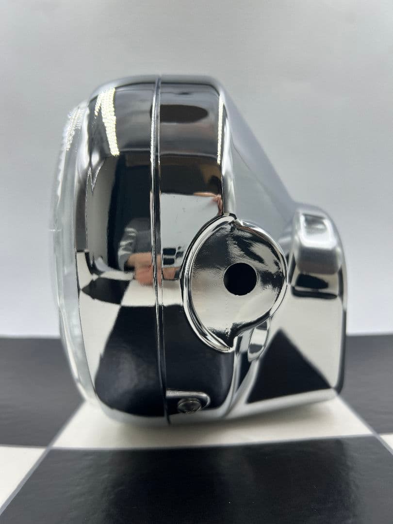 シビエCIBIEタイプ180パイヘッドライトクリアレンズ/メッキケ−ス