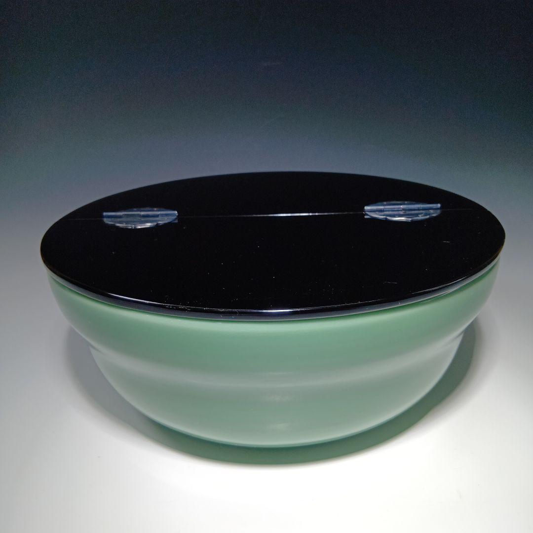 最後値下げ茶道具　青磁平水指　蒔絵蓋　紙箱