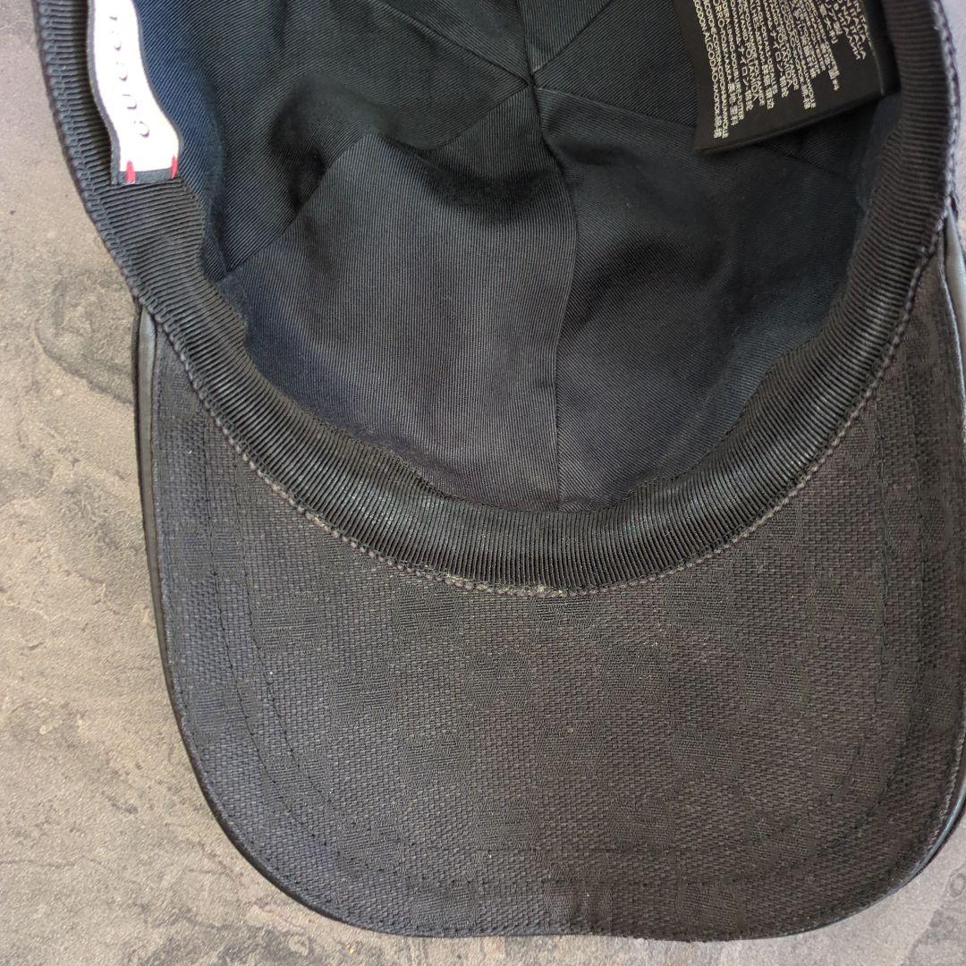 ブラック GGパターン ベースボールキャップ