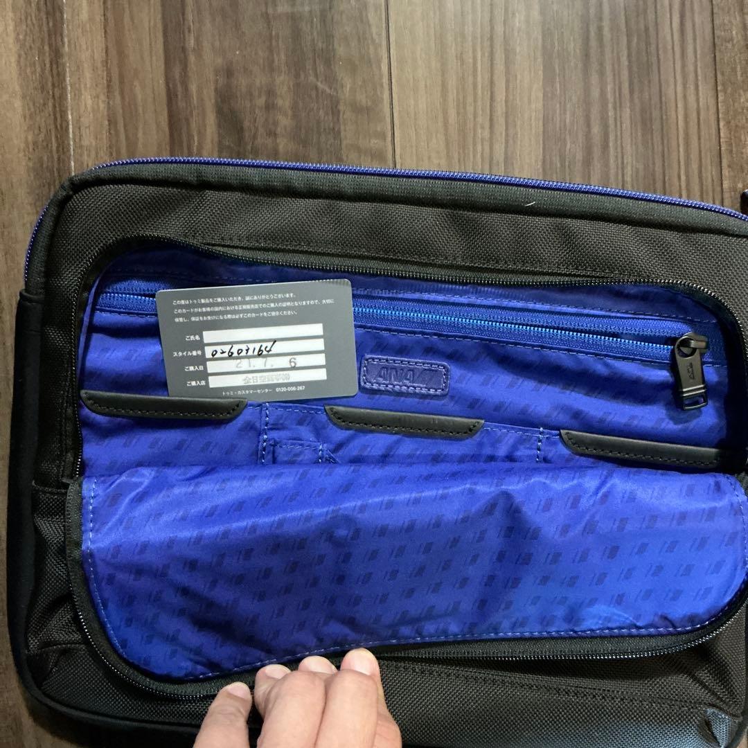 ANA×TUMI クラッチオーガナイザー 未使用バッグインバッグ可 出張ビジネス