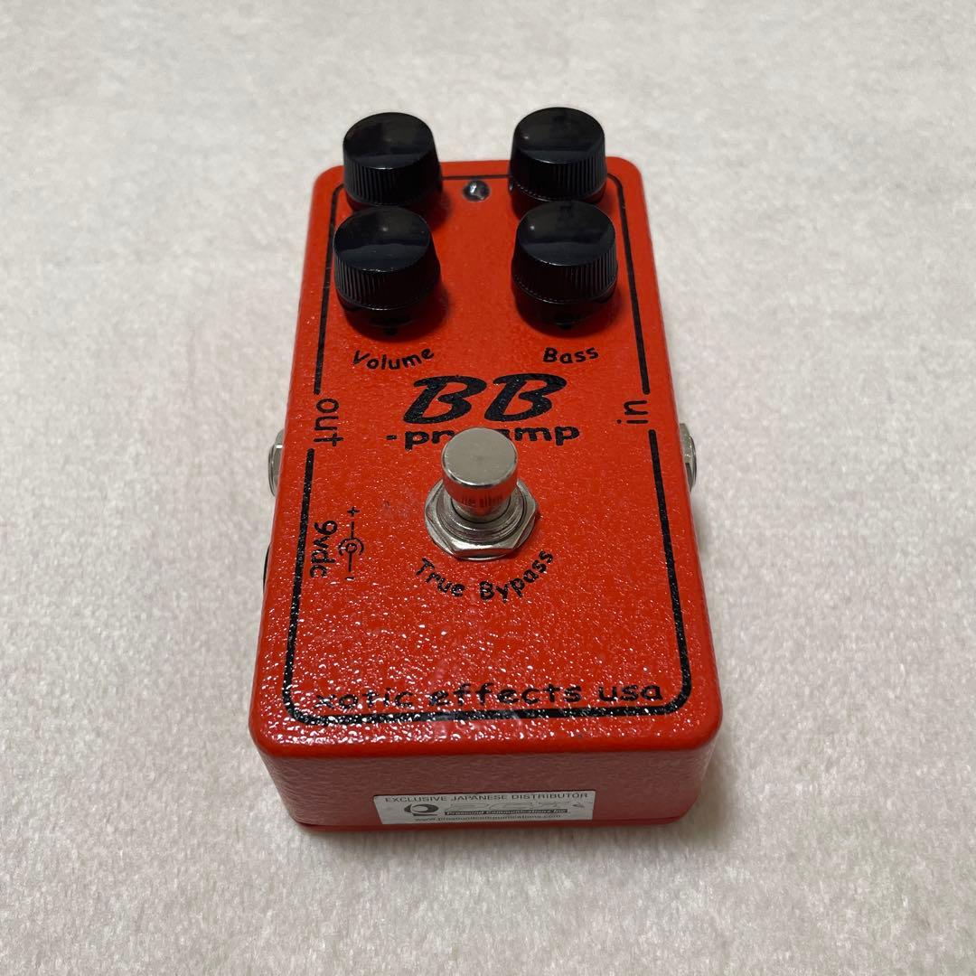 xotic BB preamp オーバードライブ プリアンプ ギター 歪みペダル