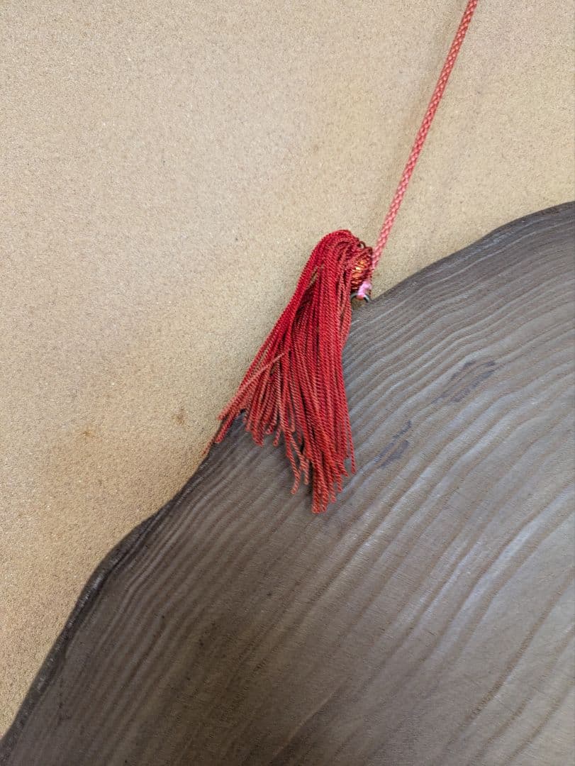 桐製　壁掛け　壁飾り　輪切り　年輪　床の間　玄関