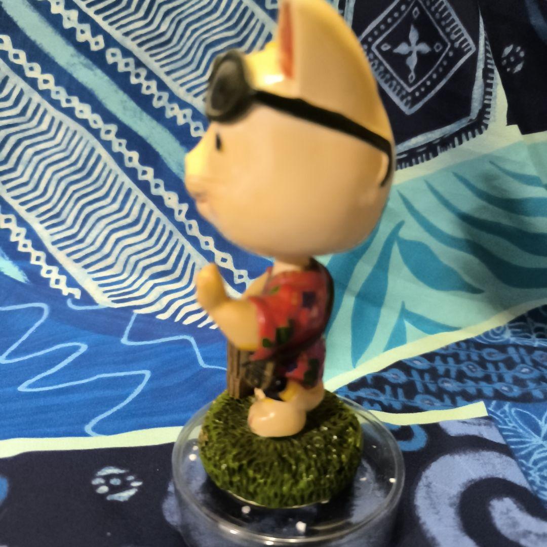 ハワイアンシャツ 猫型フィギュア男の子GoodLuckHawaii