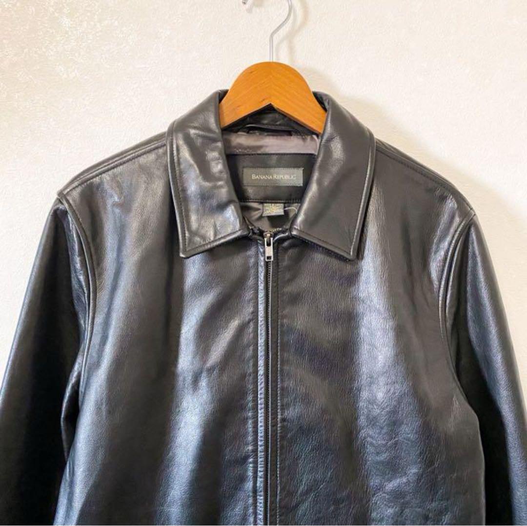 90s banana republic レザージャケット