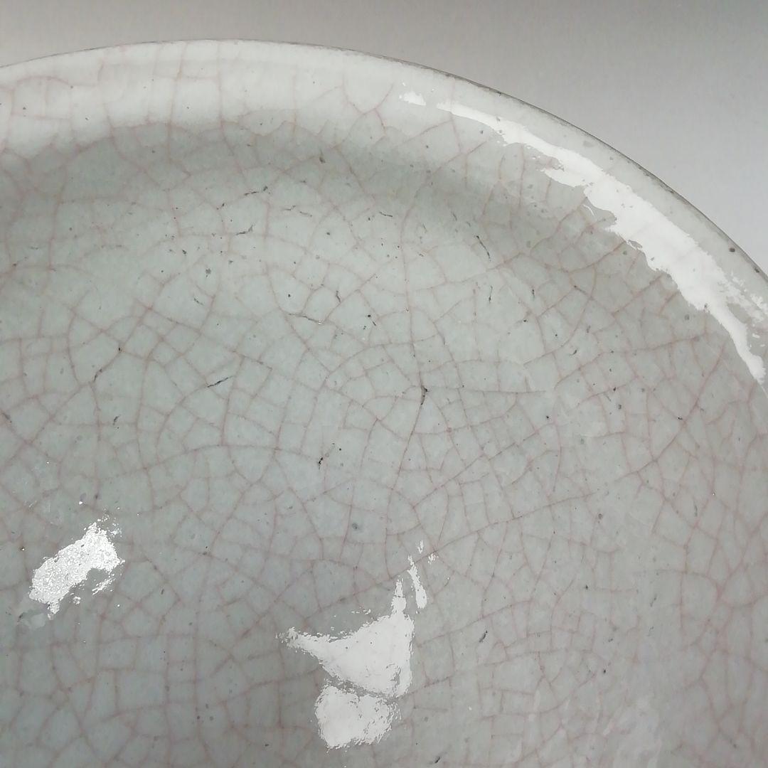 Ｔ７７９　茶碗　『白天目茶碗』『高麗陶房　宮岡英夫』　共箱　抹茶碗　茶道具