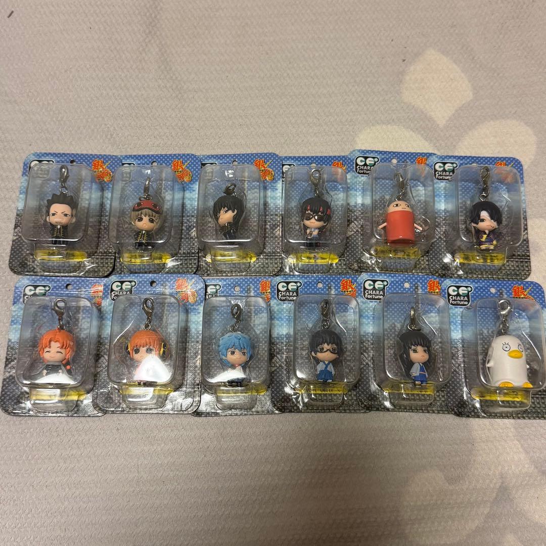 【未開封】銀魂 みくじ ストラップ 12個セット売り