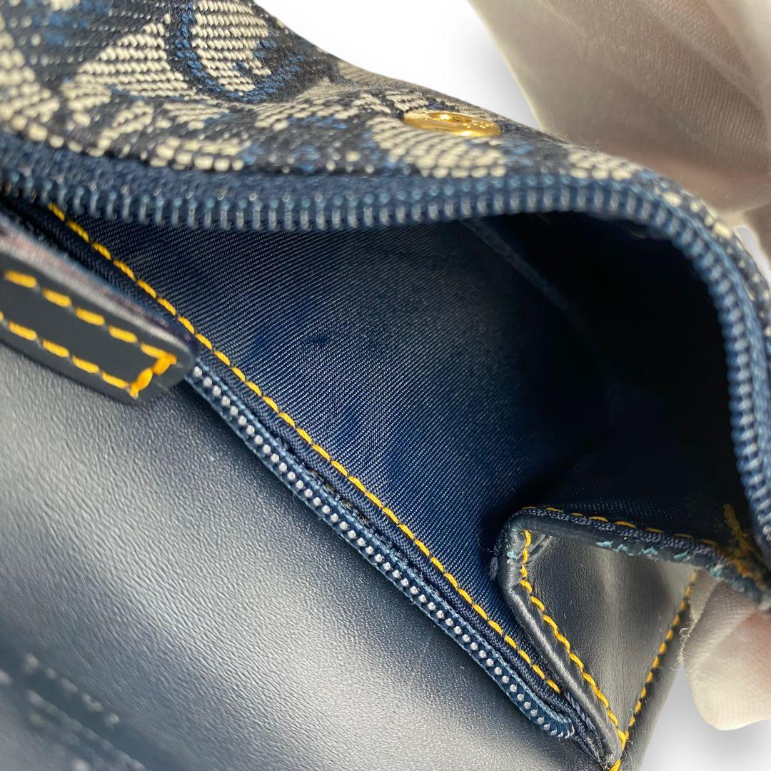 極美品♡クリスチャンディオール　トロッター柄　ケース　サドル　オブリーク