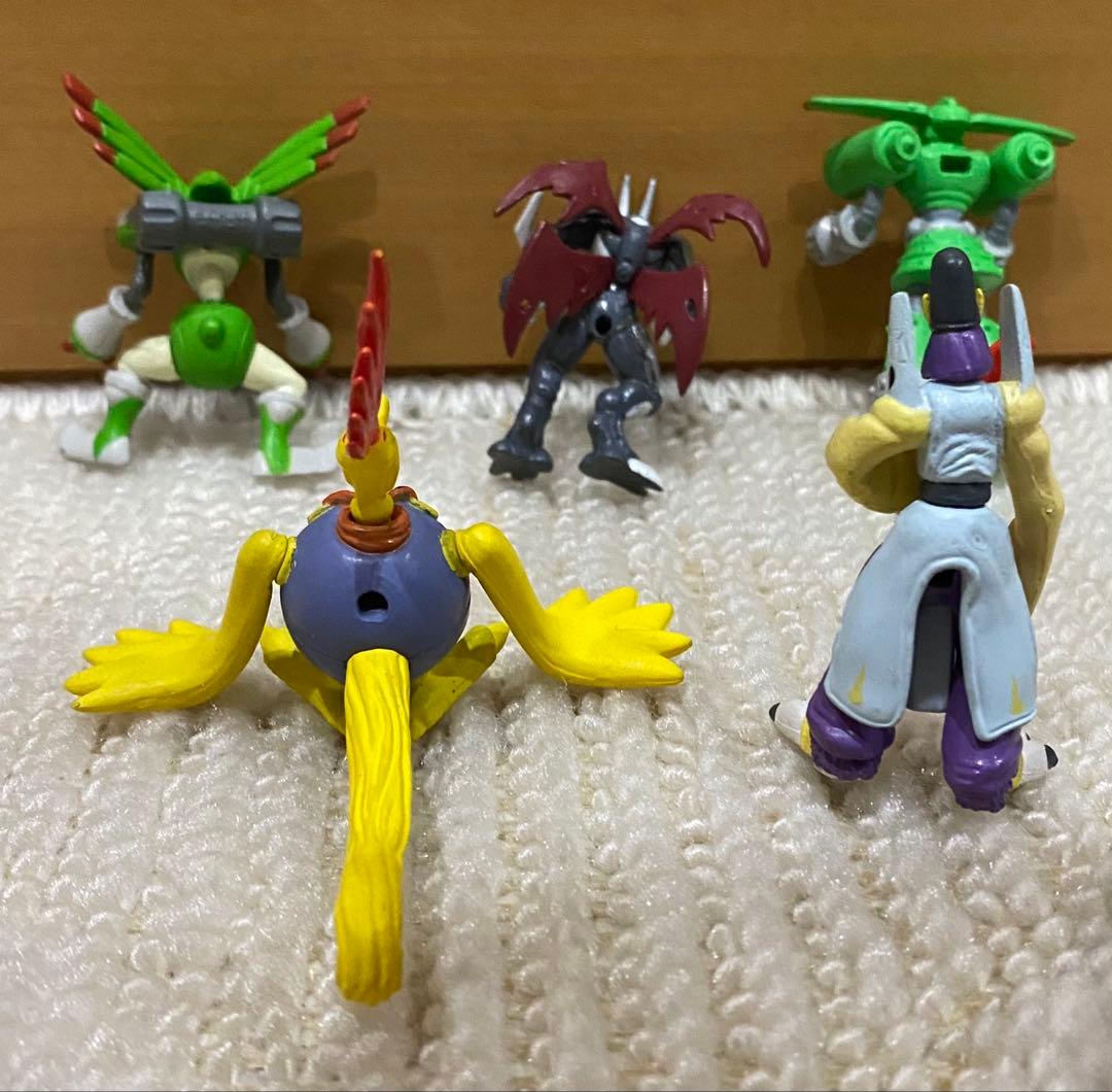 デジモン超進化シリーズ 02フィギュア5体セット 当時物