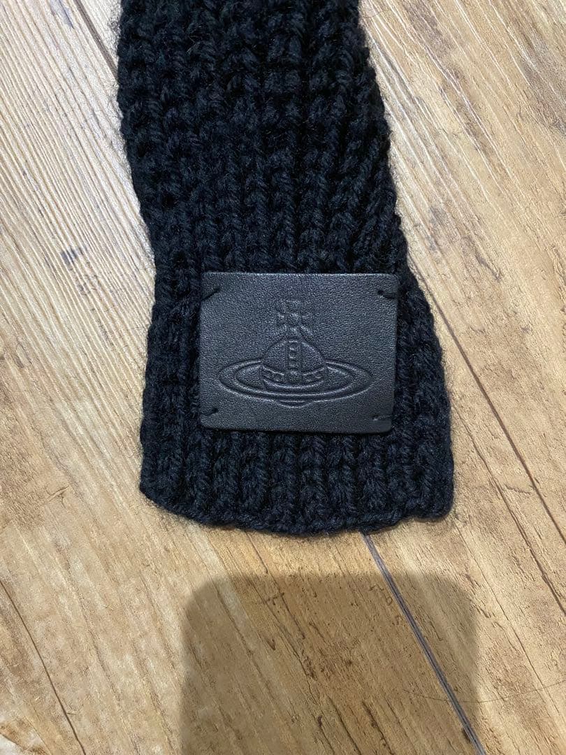 Vivienne Westwood キャットイヤーフラップニット BLACK