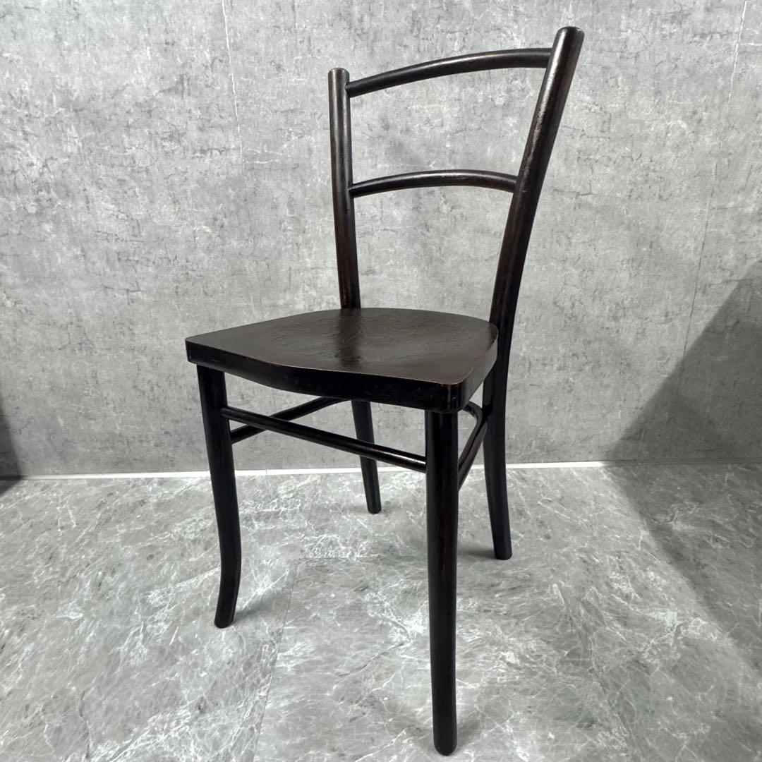 英国イギリスアンティーク ベントウッドチェア ムンダス社 曲木椅子　2脚