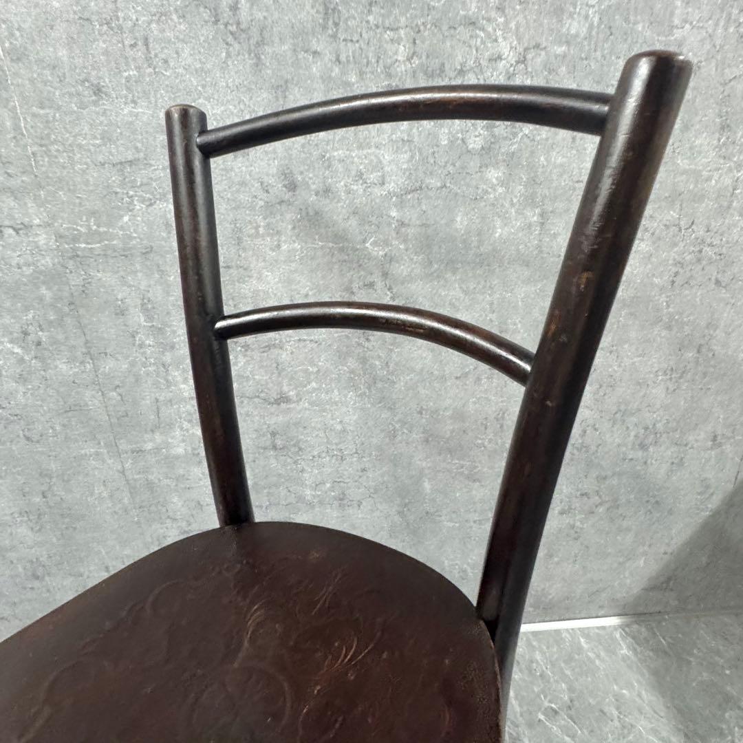 英国イギリスアンティーク ベントウッドチェア ムンダス社 曲木椅子　2脚