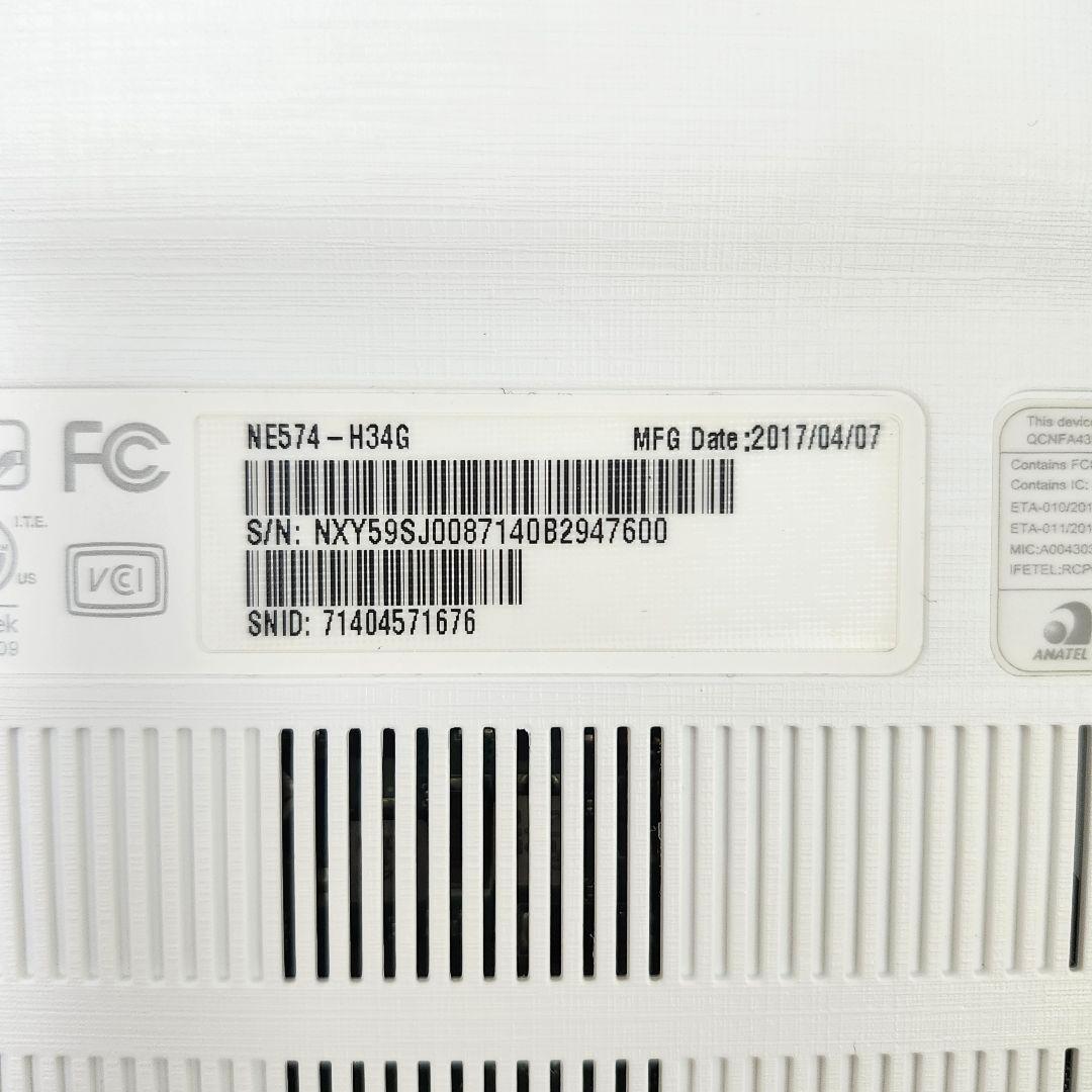 Gateway NE574-H34G ノートPC