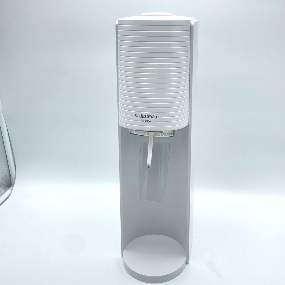 ◯ソーダストリーム テラ ホワイト 炭酸水メーカー