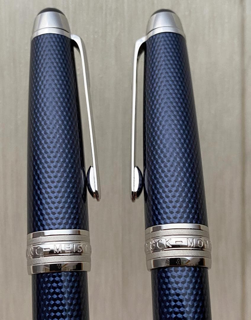 超美品 現行品 モンブラン ソリテール ブルーアワー ミッドサイズ ボールぺン