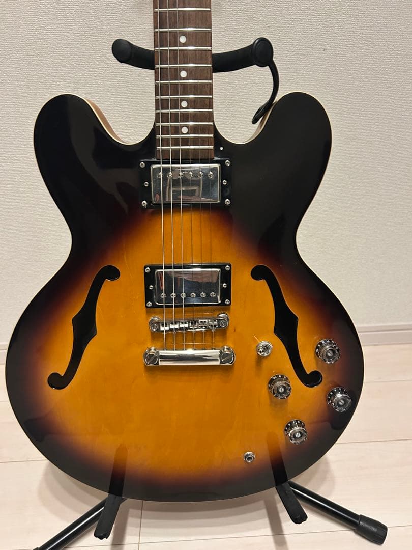 epiphone dot ヴィンテージサンバースト