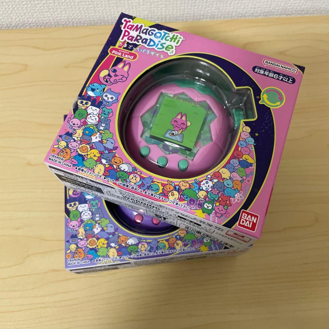 Tamagotchi Paradise ピンク＆パープルセット