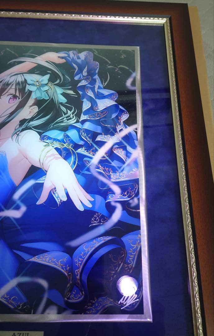 【美品】カントク　版画　AZUL　ME版　アールジュネス　アールビバン