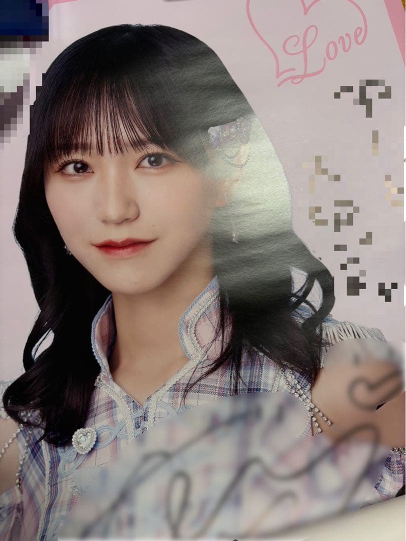 プ*中様 ＝LOVE イコラブ 野口衣織 絶アイ サイン入りポスター　激レア