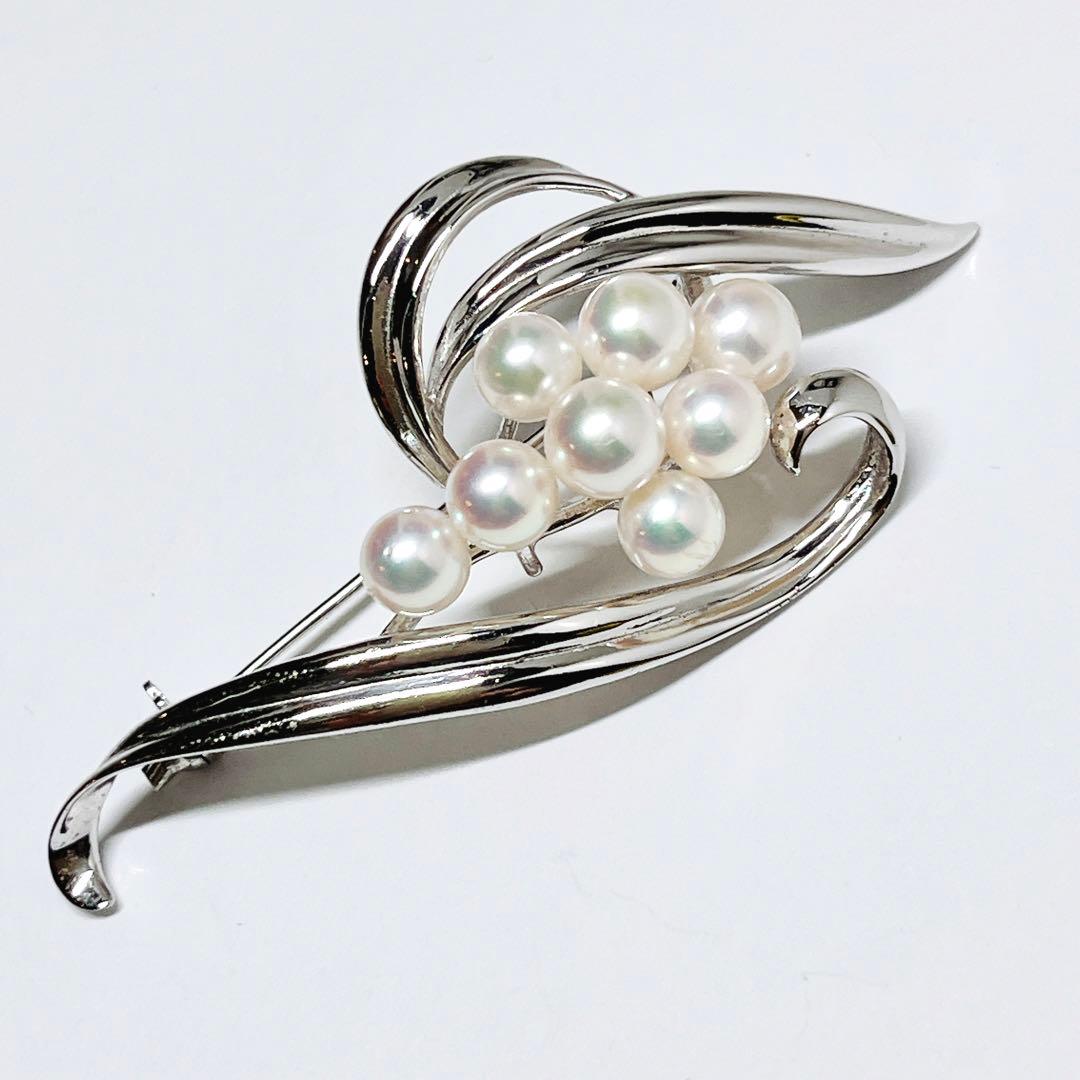 極美品✨MIKIMOTO ミキモト アコヤパール　ブローチ