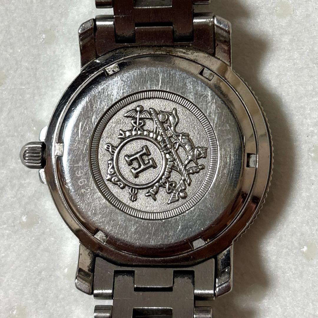 エルメス HERMES CL7.710 クリッパー ダイバー クォーツ メンズ