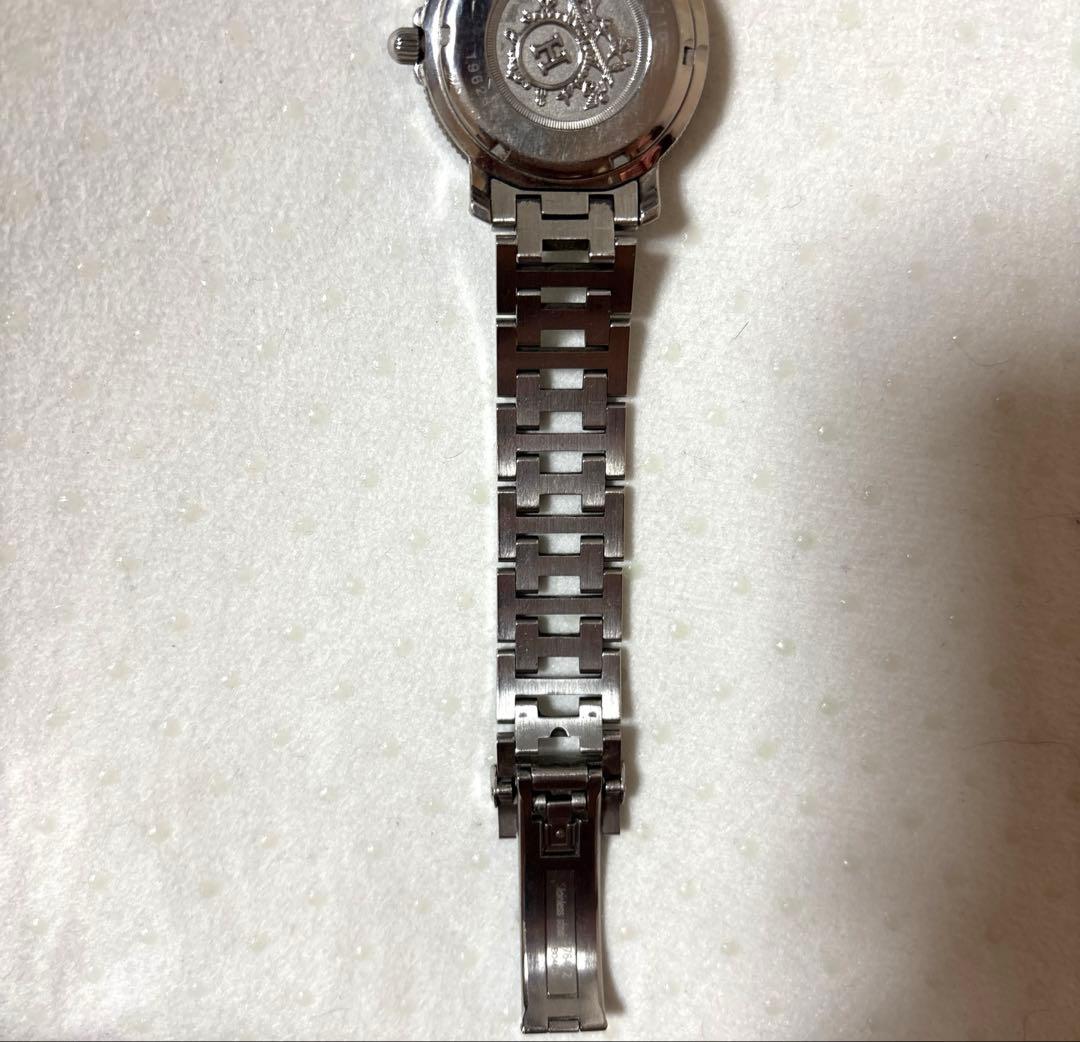 エルメス HERMES CL7.710 クリッパー ダイバー クォーツ メンズ