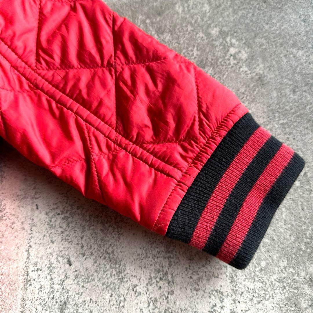 送料無料)バーバリー/キッズ/キルティング/ブルゾン/赤