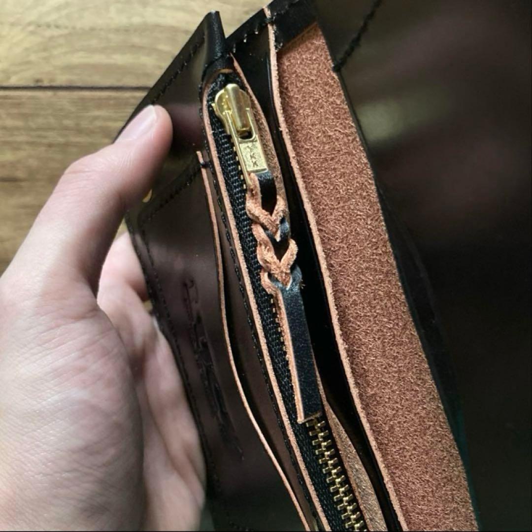 【13oz】トラッカーウォレット150（ミドル）【お札を折らずに収納】