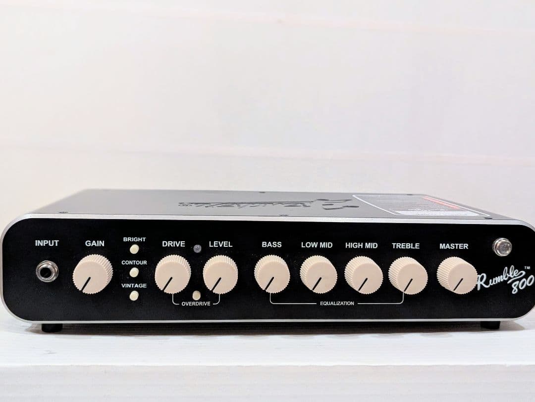Fender Rumble 800【動作確認済・付属品完備】ベースアンプヘッド