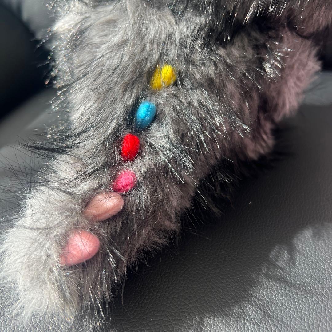 黒 ジモモ BIGサイズ ぬいぐるみ レア labubu ZIMOMO ラブブ