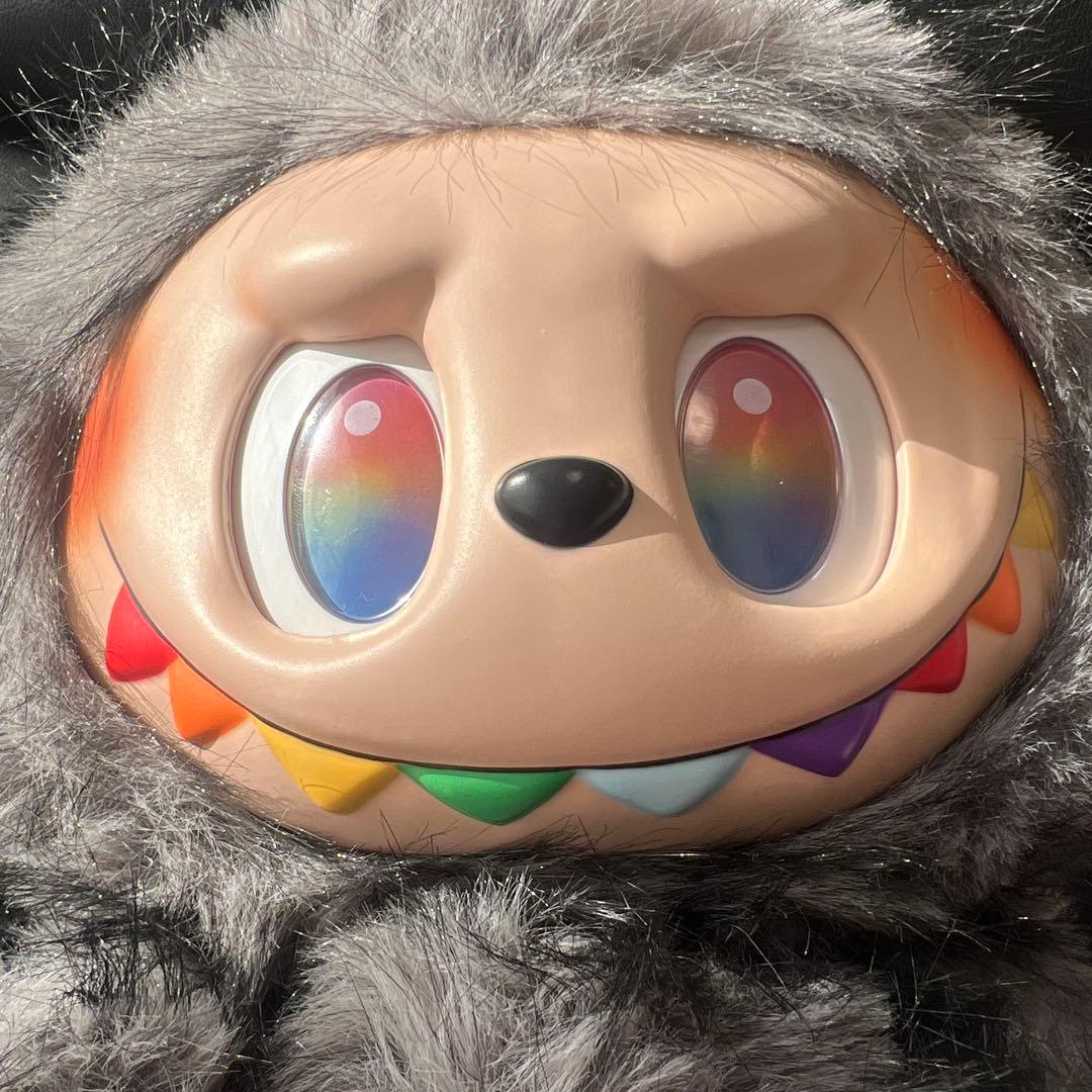 黒 ジモモ BIGサイズ ぬいぐるみ レア labubu ZIMOMO ラブブ