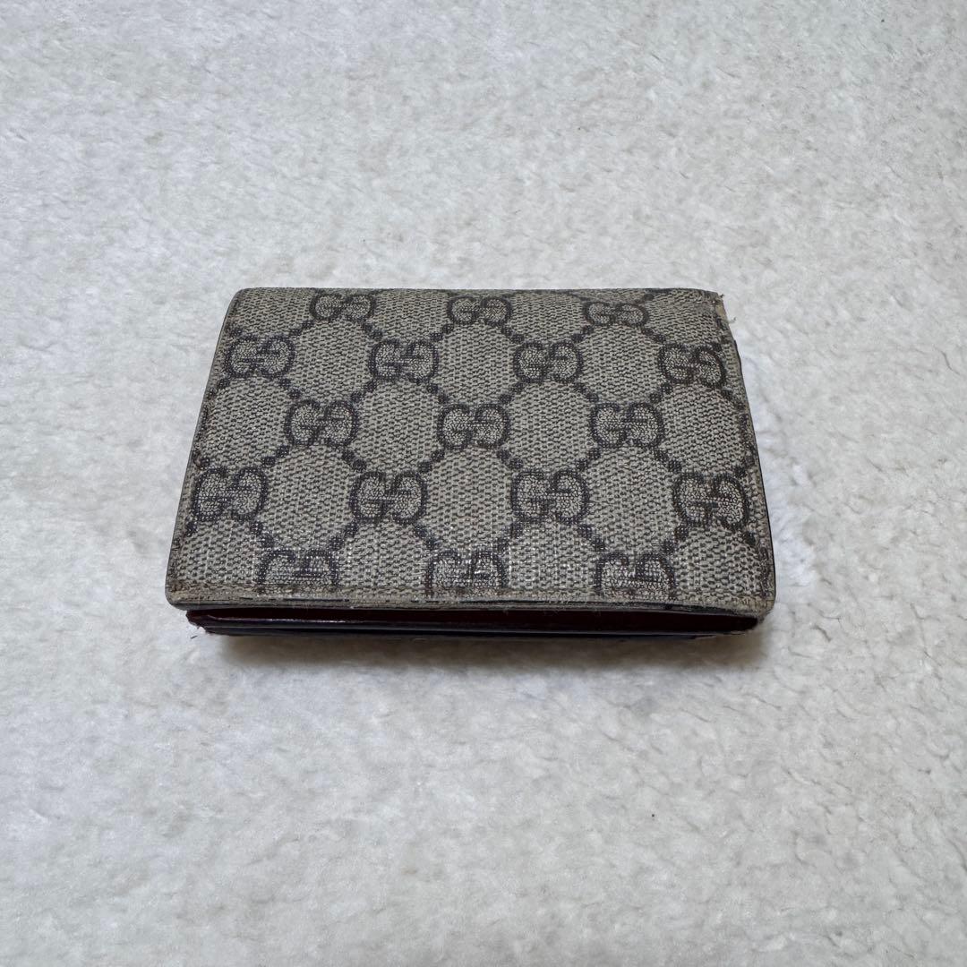 Gucci チェリー装飾 二つ折り財布