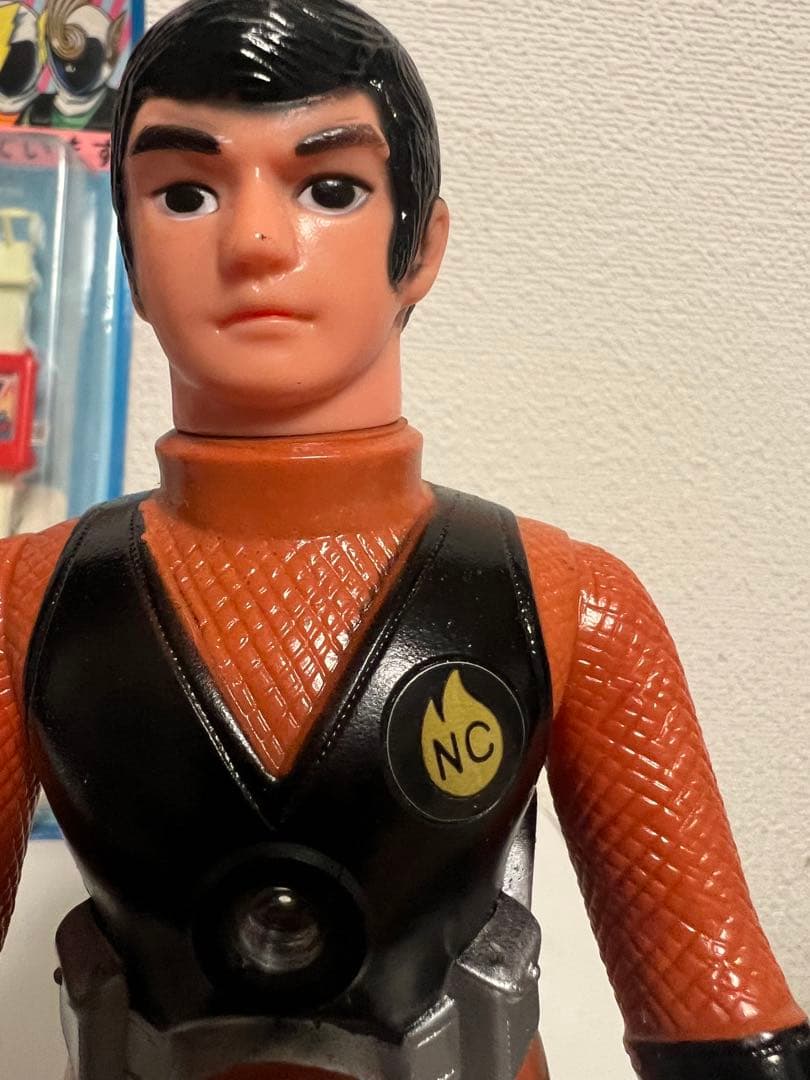 当時物　忍者キャプター土忍ほぼ未使用　旧バンダイ　ポピー　マルサン　ブルマァク