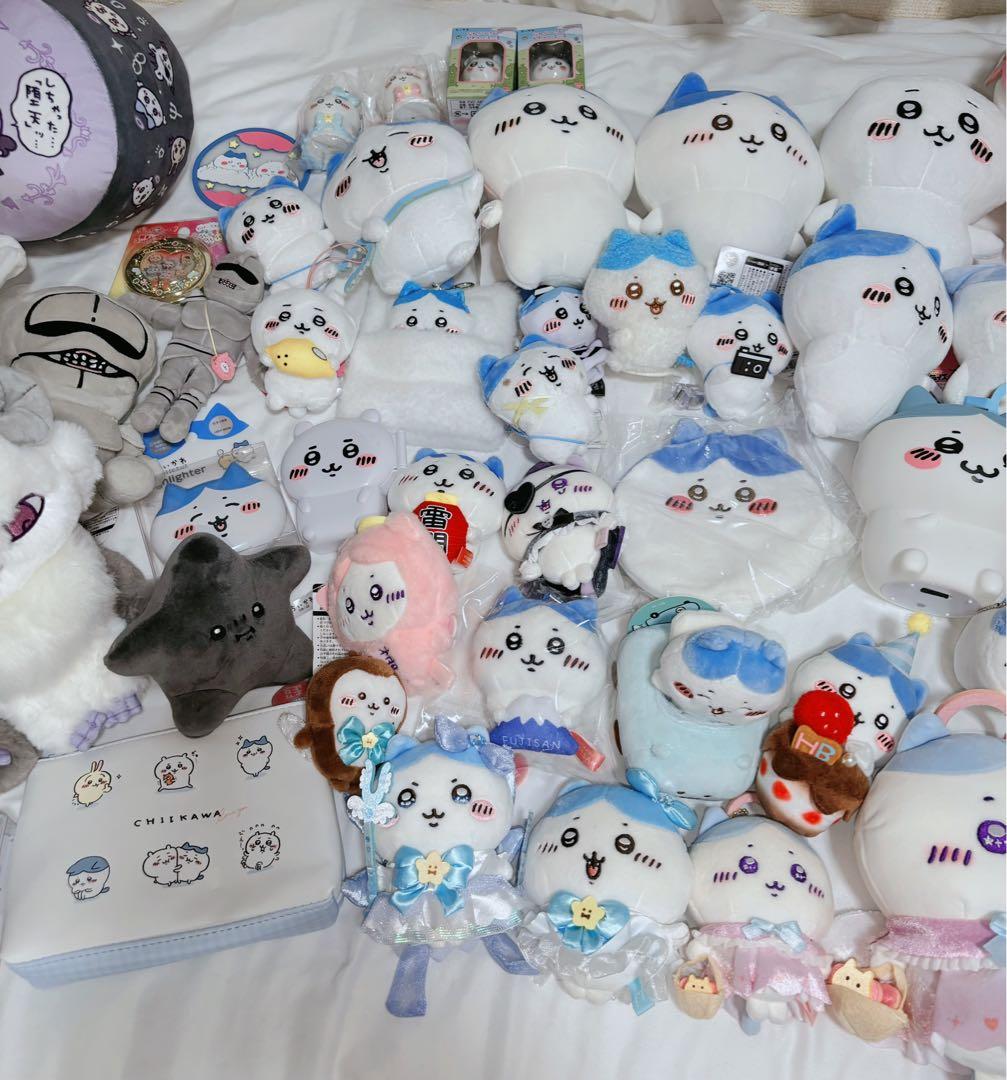 ちいかわ はちわれあの子ぬいぐるみ・マスコットセットまとめ売り 値下げ
